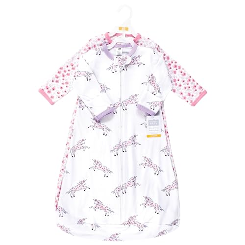 Image of Hudson Baby Unisex Baby Cotton Long-Sleeve Wearable Sleeping Bag, Sack, Blanket