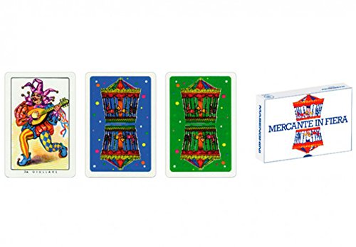 Masenghini: Mercante in Fiera - Juego de Cartas Italianas para concentración