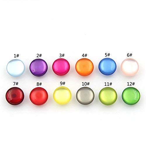 Tong Yue Resin Colored Shirt Pearl Buttons For Craft Sewing Childre Buckle 20Pcs/Pack-Pink #TOP1