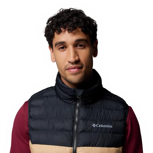 Chaleco acolchado Columbia Powder Lite 2 de hombre con aislamiento térmico ligero negro L 3