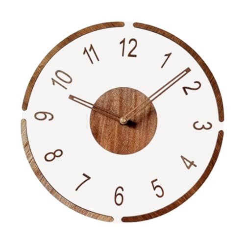 Horloge murale unique et créative de 30cm pour salon