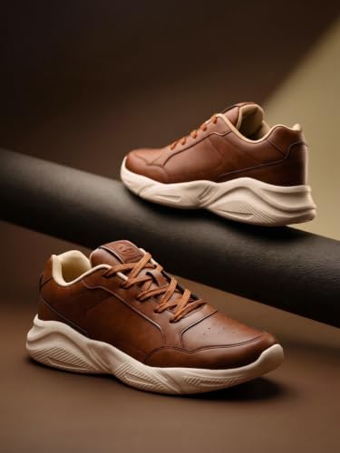 Image of OFF LIMITS Magnum Casual Sneakers for Men with Synthetic Upper, Lightweight EVA Sole and Memory Foam Insock, Lace-Up Shoes for Regular Wear and Casual Outings