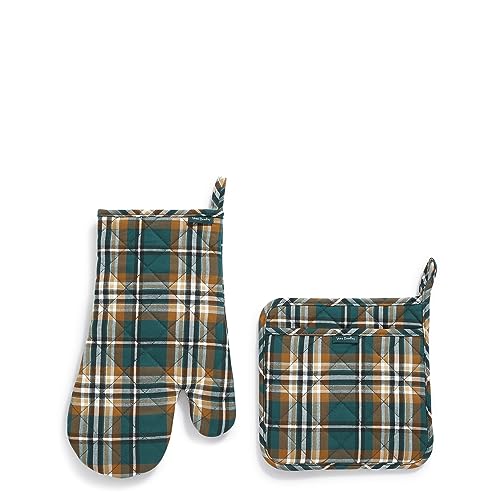 Vera-Bradley-Womens-Cotton-Pot-Holder-Oven-Mitt-Set-Orchard-Plaid-One-Size Vera Bradley Womens Cotton Pot Holder Oven Mitt Set Orchard Plaid One Size