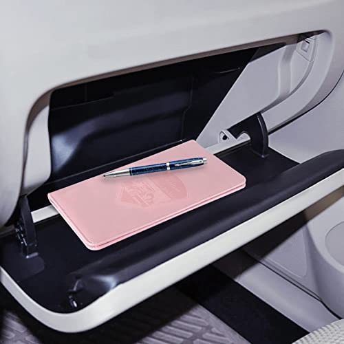 Image of CoBak Car Registration and Insurance Holder | Vehicle Glove Box Organizer, Auto Truck Compartment Document Case with Magnetic Closure for Insurance & Driver License