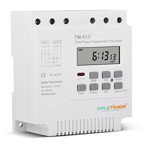 EsportsMJJ 380V Programable Control del Temporizador De Alimentación del Interruptor