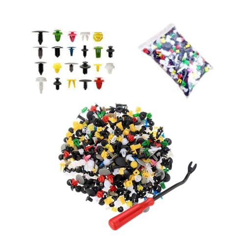 Clips de nailon para parachoques y retenedor de cubierta de motor universal 2