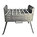 Folding Mangal Steel Charcoal Grill – Satay Grill, Portable BBQ Grill, Yakitori Grill, Kebab Grill, Shish Kebab, Shashlik, Spiedini on the Skewer