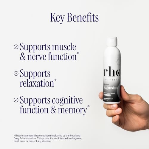 Rho Nutrition Liposomal Magnesium Liquid Supplement
