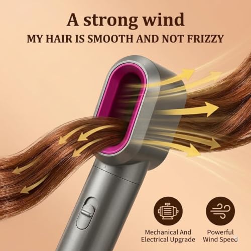 Image of 5-in-1 Hair Styler Hot Air Brush with Straightener, Curler, Dryer