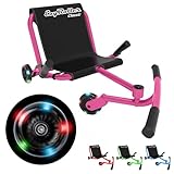 EzyRoller Classic Ride On with LED Light Wheels - Pink