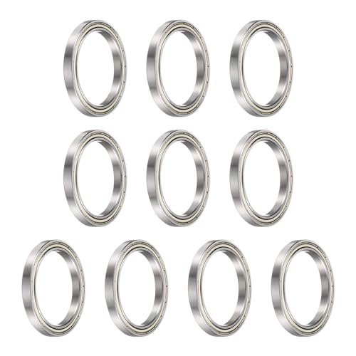 Rodamiento 6810ZZ QUARKZMAN de 50x65x7mm en acero cromado para motores industriales