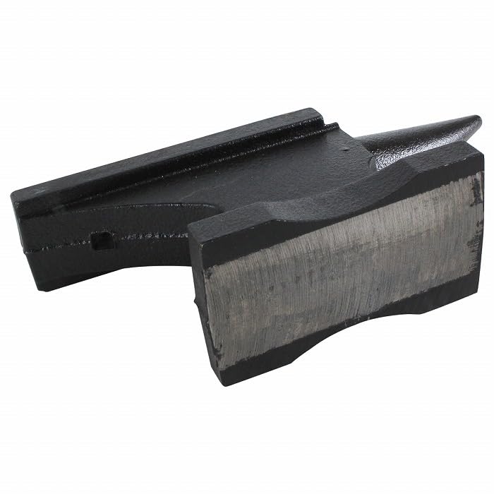 NK787】アンビル 約10kg レール 金床 作業台 加工台 : 10kg