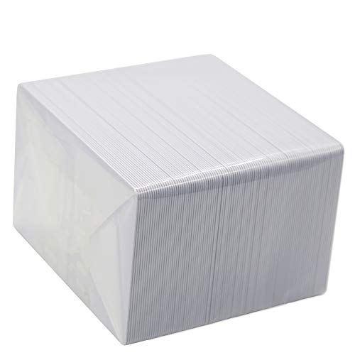 Gialer 50 Pack RFID Smart Cards - Compatible with Mi-fare Classic 1K 13.56MHz 14443A - White Hotel Key Cards - Access Control - Printable on Card Printers by Gialer - Used condition - US$18.29