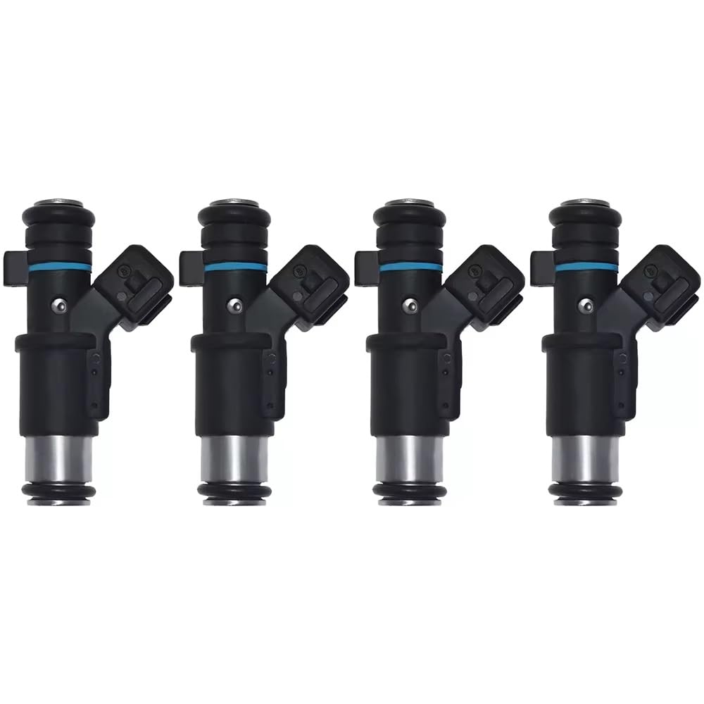 Fuel Injector Nozzle 4Pcs Petrol Fuel Injector Nozzle 0280156357 1984E0 for BERLINGO C2 C3 for XSARA for PE&UGEOT 1007 106 206 306 307 for Partner 1.4