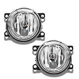 1 Pair Fog Lights Compatible With 2005-2014 Ford Mustang Focus Explorer Ranger/Accord Pilot/Lincoln Navigator Frontier Front Fog Lamps