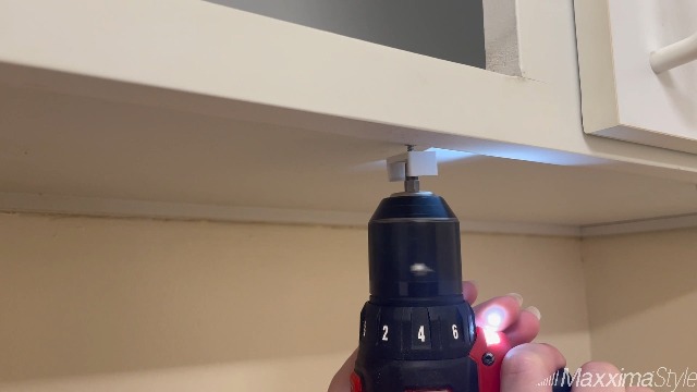 Tira LED empotrable 12 in Maxxima luz cálida 3000K miniatura 7