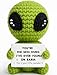 TKGIFTHOT Unique Valentines Gifts for Him Her Boyfriend Girlfriend Crochet Alien Valentines Day Anniversary Birthday Funny Romantic Gifts to My Love Men Women