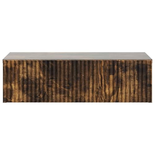 Table d'appoint murale chêne fumé pour optimiser les petits espaces - 5