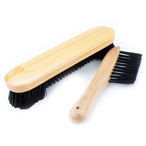 Felson Billiard Supplies 8" Nylon Bristle Wooden Pool Table Brush Set