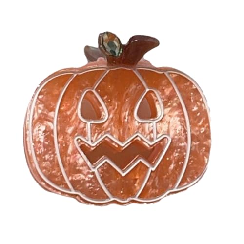 Épingle à cheveux unique citrouille d'Halloween, cadeau idéal pour filles