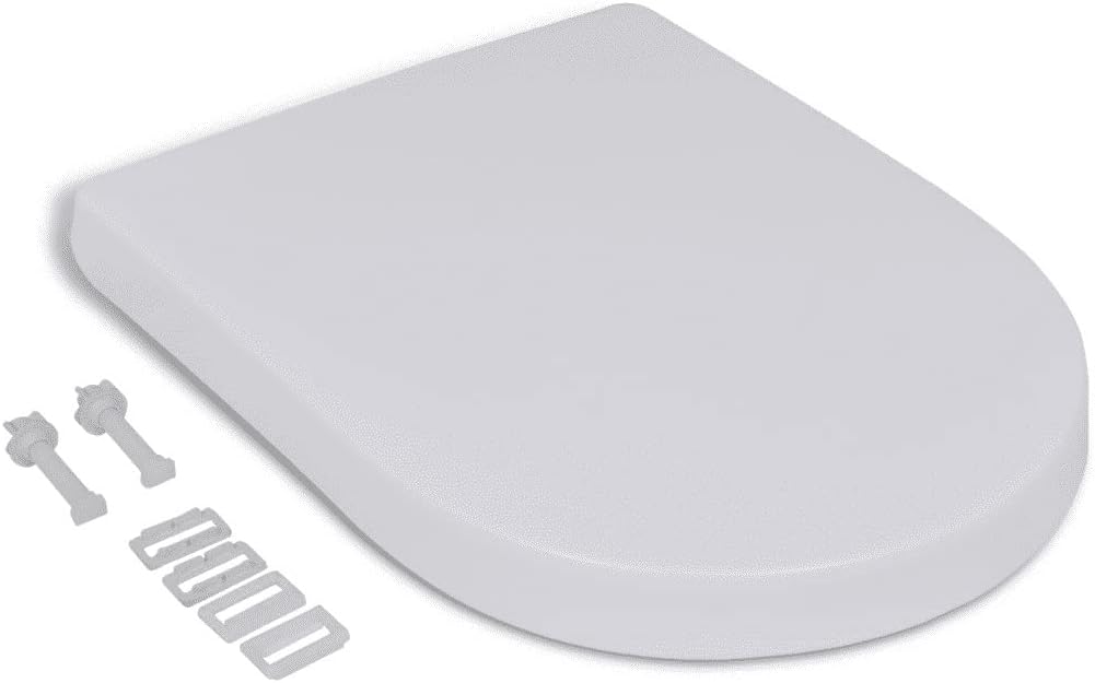 Soft-Close Toilet Seats WC Universal Washroom Bowl Cover Slow Closing Toilets Lid Toliet Accessory