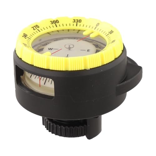 Boussole de plongée lumineuse avec fenêtre de lecture pour navigation à 50m
