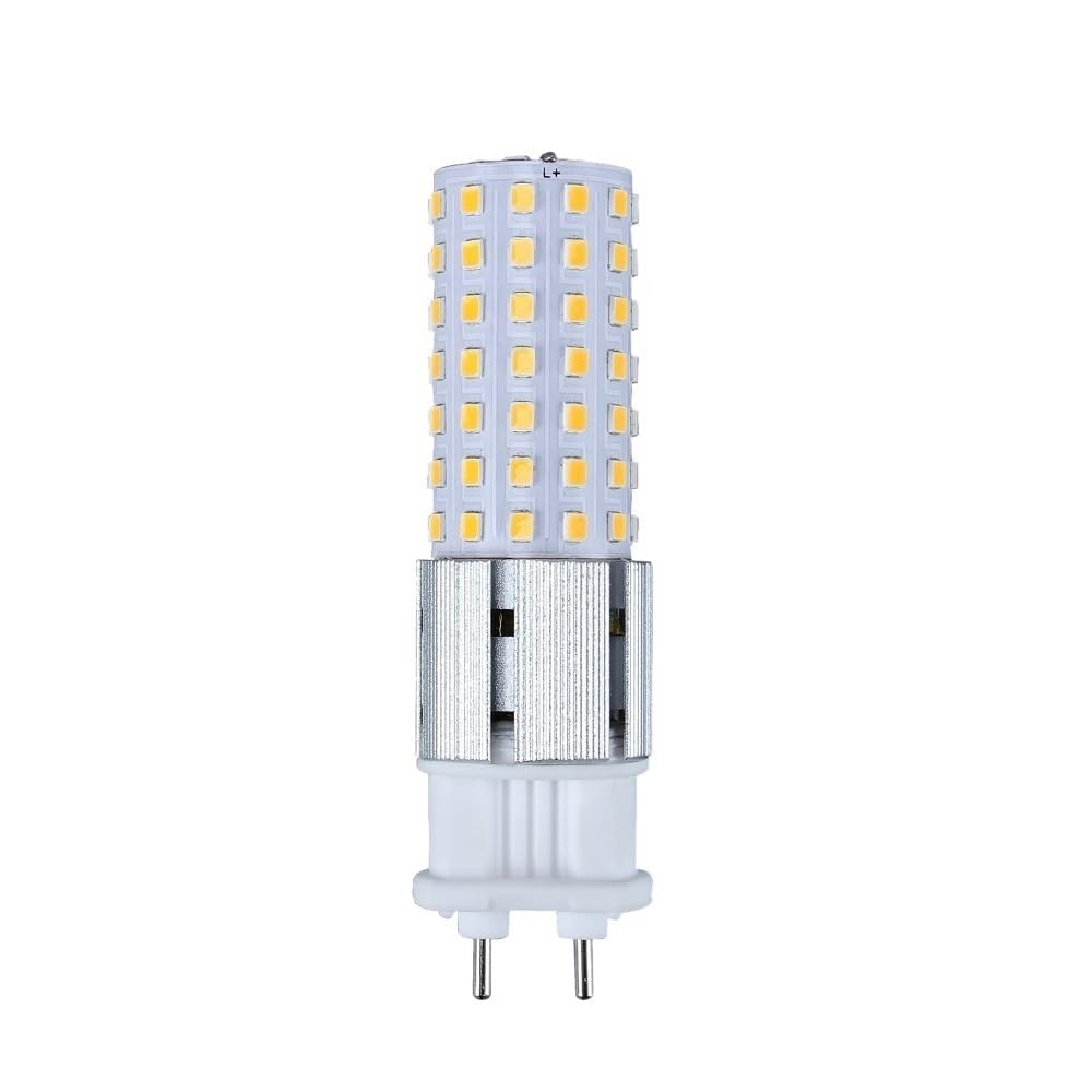 Jiaxu luces de amplio voltaje 10 unids/lote resaltar AC85-265V G12 LED lámpara de maíz 15W 96LED-2835SMD lámpara halógena de repuesto 150W Bombillas para el hogar ( Talla : Natural white )