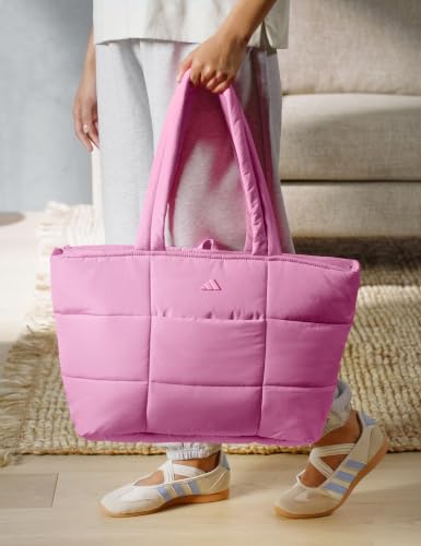 Image of adidas Quilted Puffer Tote Bag
