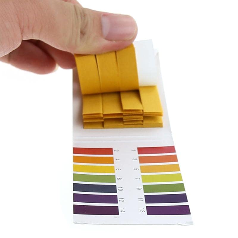 Hanchen Tiras de Prueba de pH 200 CT Prueba Niveles alcalinos y ácidos de su Cuerpo Track & Monitor su Nivel de pH utilizando Saliva y orina (pH 1-14)