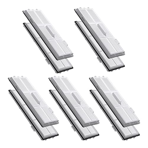 Replacement Of Spare Parts For Vacuum Cleaner Sweeper, Washable Hepa Filter Accessories Fit For Xiaomi Fit For Roborock S7 / T7S Plus Vacuum cleaner parts(10pcs)
