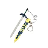 AEI Hobby Zelda: Tears of The Kingdom Link Master Sword 12cm&22cm Weapon Model Crafts Keychains Decoration (Link Master Sword 12cm)