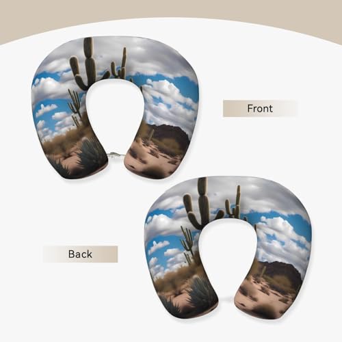 Almohada de viaje de espuma viscoelástica U-shaped miniatura 2