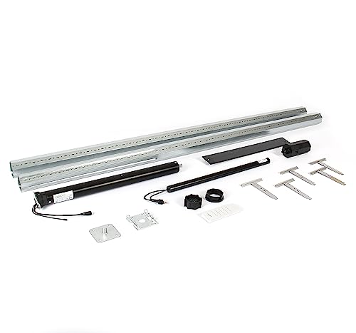 Kit axe Volet roulant solaire avec panneau solaire, batterie et moteur complet - Axe ø60 (Largeur 2500mm)