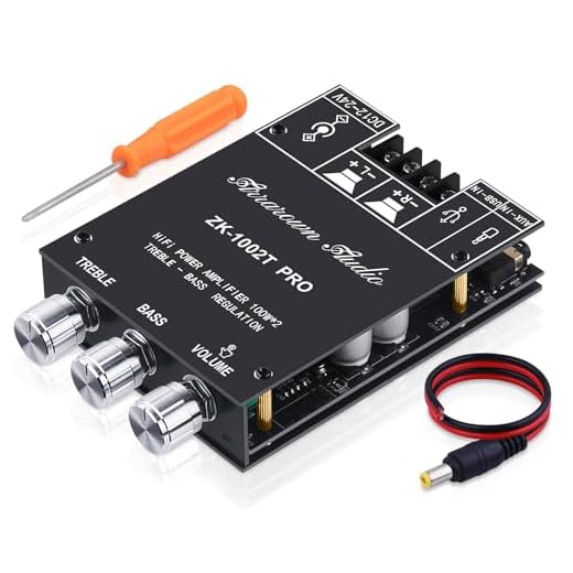 ARRAROWN ZK-1002T RPO 2.0 Channel Bluetooth 5.0 Amplifier Board 200W AMP