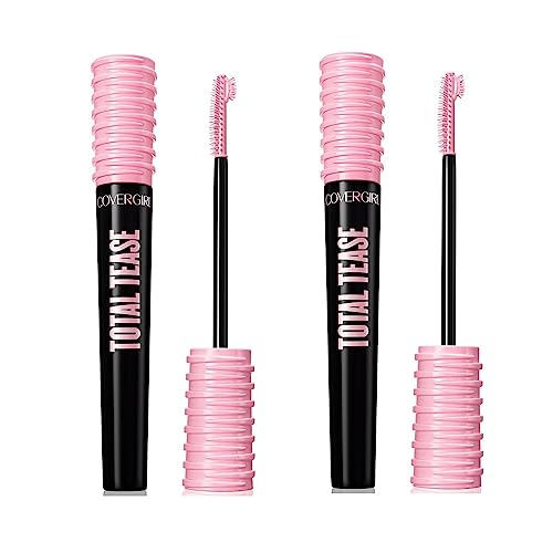 Covergirl Total Tease Mascara, 820 Deep Blue (Pack of 2)