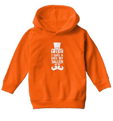 Irish I Was A Wee Bit Taller - Toddler/Youth Fleece Hoodie2