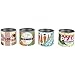 Juvale Toy Groceries Pretend Play Food Cans - 16-Piece, Multicolor - Stackable & Removable Lids for Canned Food Play, Grocery & Kids Market Accessories