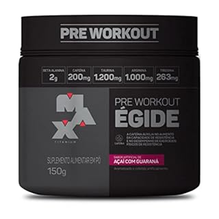 Égide Pre-Workout (150g), Açai com Guaraná, Max Titanium