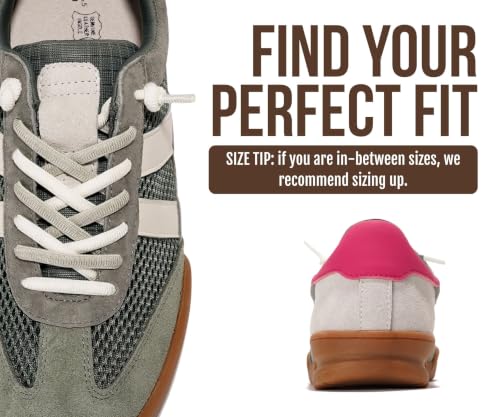 Image of Genuine Leather Slip On Sneakers for Women with Leather Memory Foam Insole | Memory Foam Insole Lightweight Shoes for Women - Womens Fashion Sneakers - Comfortable Women Footwear Everyday Essentials
