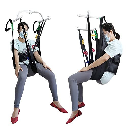 Cinghia Di Trasferimento Per Scivolo Per Scale a Imbracatura Per Sollevamento Paziente Per Tutto Il Corpo, Imbracatura Per Disabili Sollevamalati Per Toilette Media Su E Giù Imbracatura Toilette