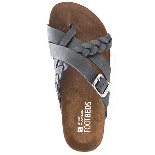 Image of White Mountain Women's Harrington Braided Footbed Sandal