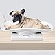 Kleintierwaage, 10kg/1g Digitale Säuglingswaage Weiß, Kleine Babywaage mit rutschfesten Pads, Elektronische Küchenwaage für Lebensmittelgewicht