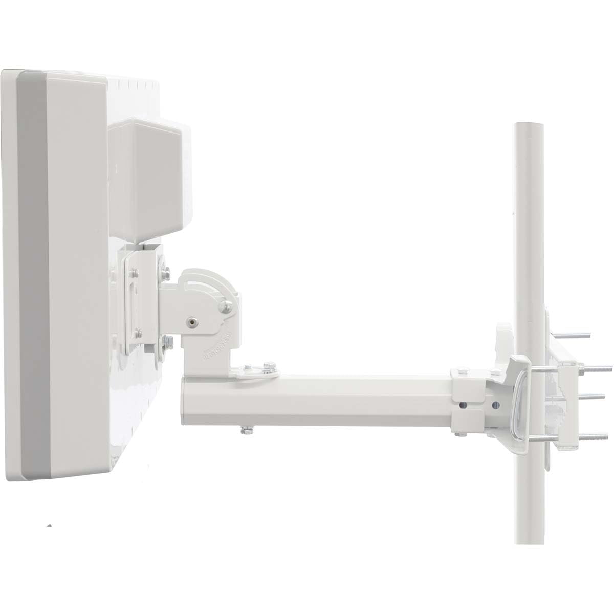 Telestar DIGIFLAT 1 Single Sat Flachantenne für 1 Teilnehmer (LNB: 0,2dB, Satellitenschüssel, Fenster-Wand/Masthalterung, Kompass, Montagewerkzeug) weiß 5109470