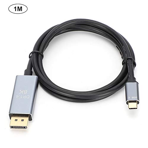 Cable USB-C a DisplayPort 8K de ingeniería con resolución 7680x4320 5
