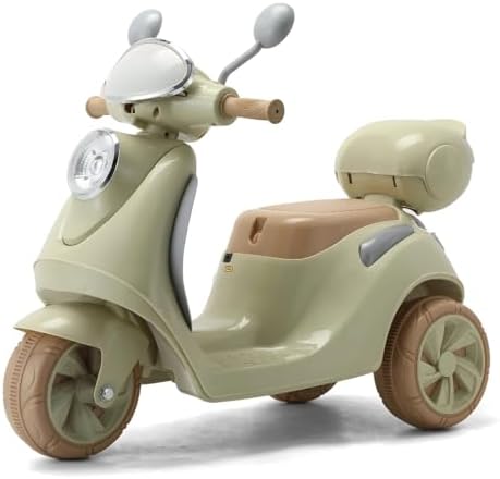 Mini Moto Elétrica Infantil Scooter 6V Luz e Som