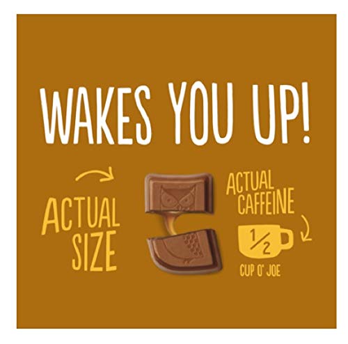 Awake Caffeinated Chocolate Bites, Caramel Chocolate Energy Snack, 1 Bite Equals 1/2 Cup Of Coffee, 50 Bites #TOP3