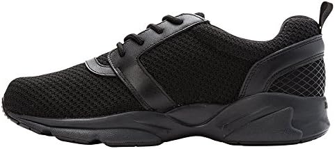 Propét mens Stability X Sneaker, Black, 14 XX-Wide US | Image 2