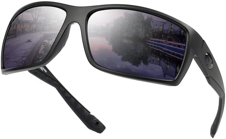 Miniatura 2 de Gafas de sol deportivas polarizadas para hombres y mujeres, con acabado retro, gafas de sol para hombres, gafas de sol cuadradas UV 18150