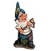 RIESIGER Zwerg Gartenzwerg XXL Gartenwichtel NF11025-1 Wichtel Dekorationsfigur Gartendekoration Gartenfigur 51cm