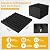 24 Pack Acoustic Foam Panels 1" x 12" x 12" Sound Proof Foam Panles Saiqiang Soundproofing Noise Absorbing Wedge Black Panels for Wall Studio Foams with Double-Side Adhesive